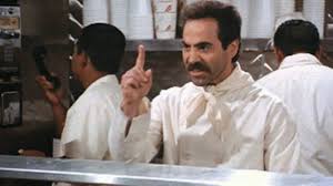 no soup for&nbsp;you